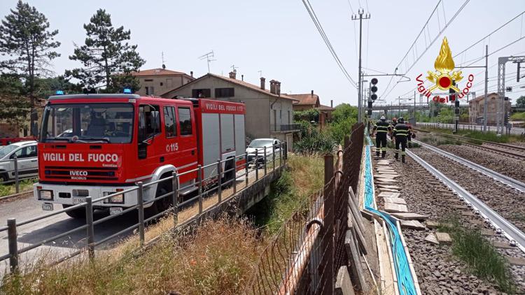 foto Vigili del Fuoco -Città della Pieve