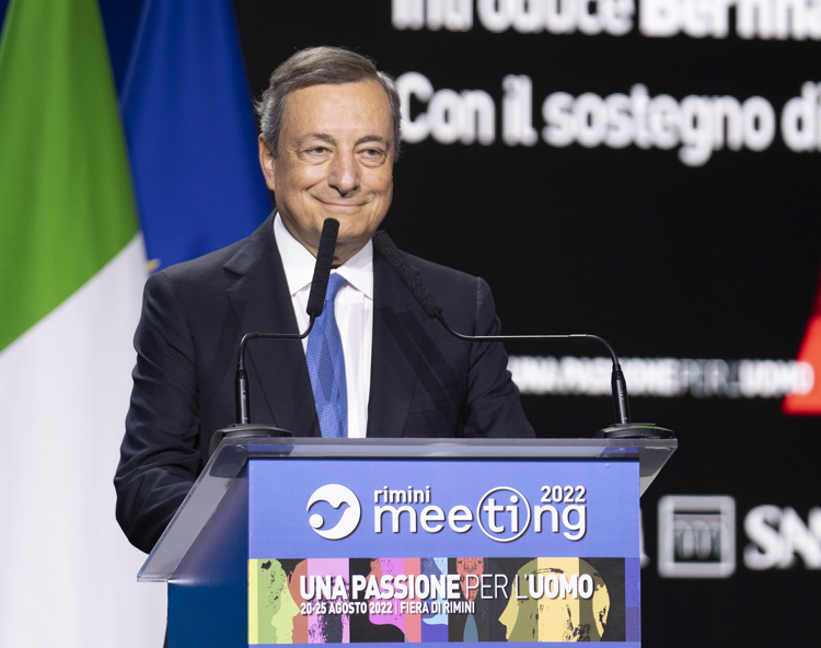 Draghi al Meeting di Rimini