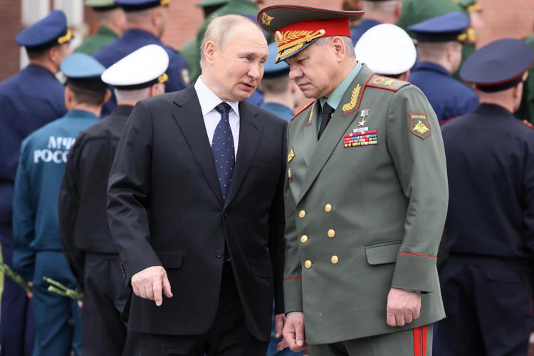 Putin e Shoigu - Fotogramma /Ipa