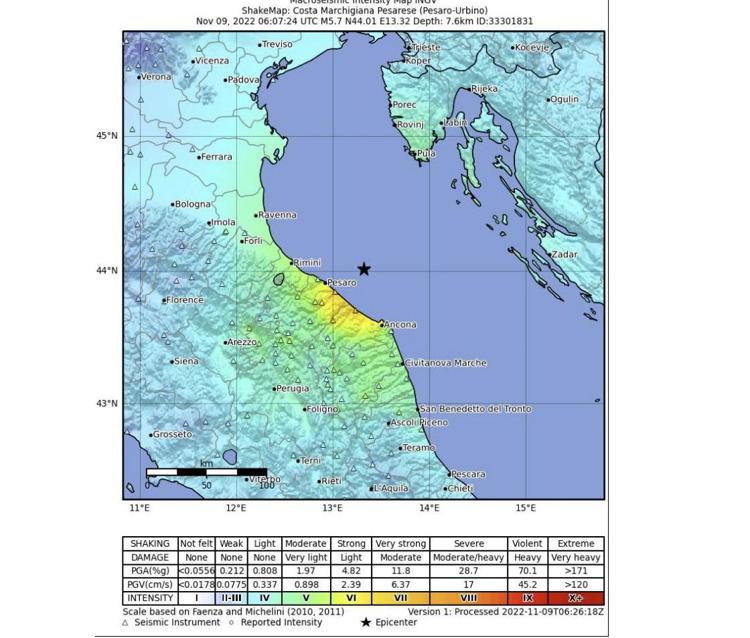 (Terremoto Marche - Ingv)