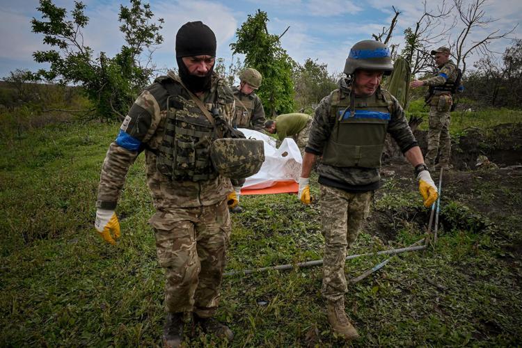 Vittime in Ucraina  - Afp