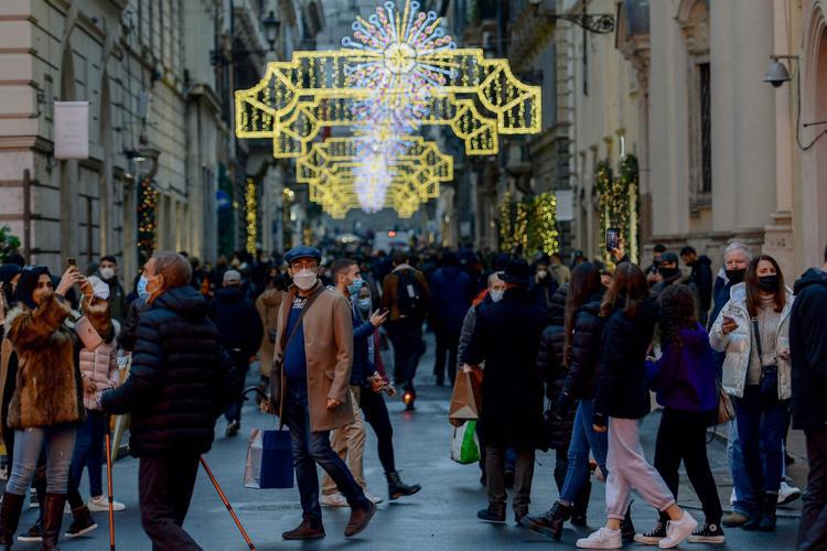 Una via del centro di Roma