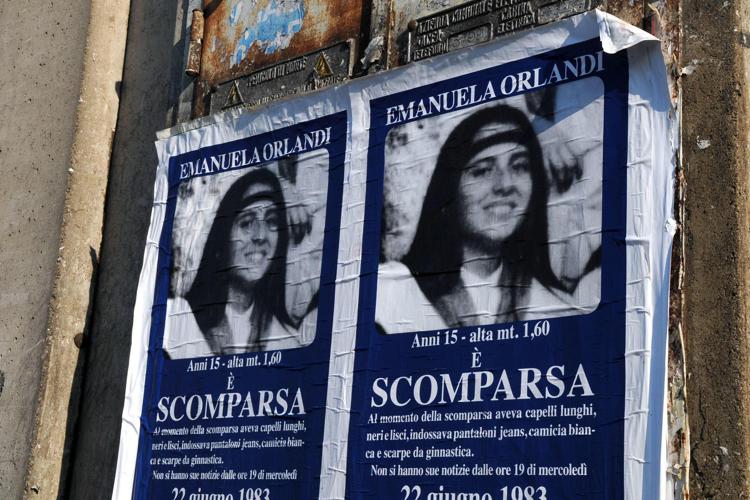 I manifesti dopo la scomparsa di Emanuela Orlandi - Fotogramma