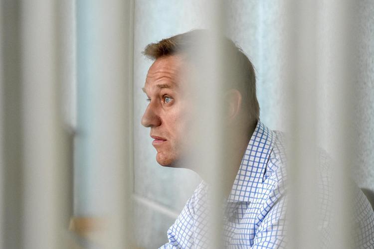 Navalny in carcere - Afp