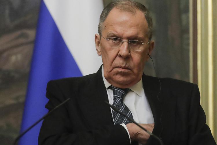 Il ministro degli Esteri russo Sergei Lavrov - (Afp)