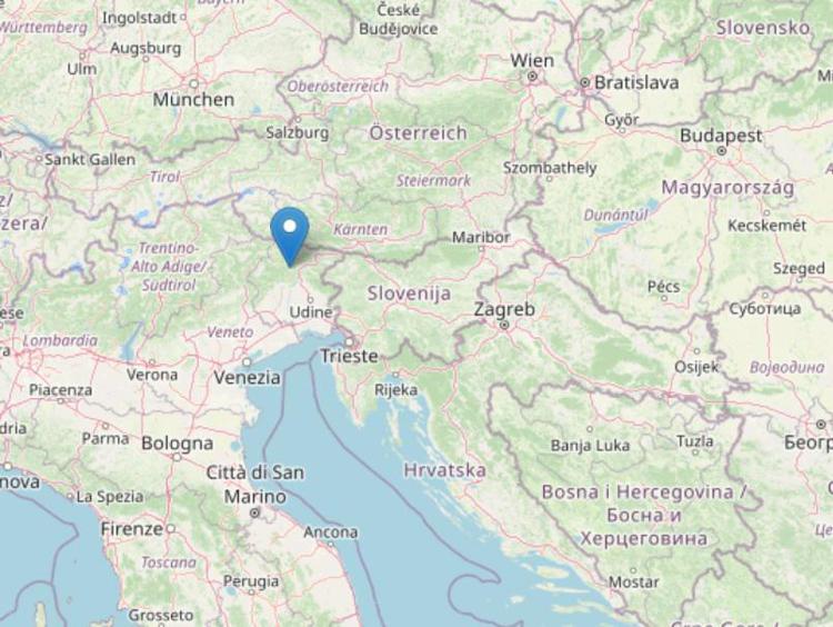 Terremoto oggi in provincia di Udine