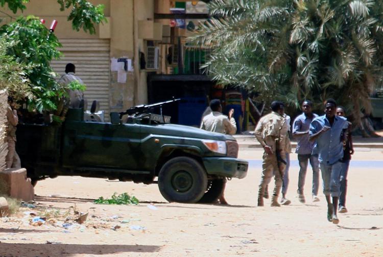 Militari Sudan - (Afp)