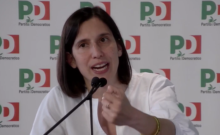 La segretaria del Pd Elly Schlein 