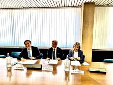 Un momento della conferenza stampa di presentazione di Digithon 2023