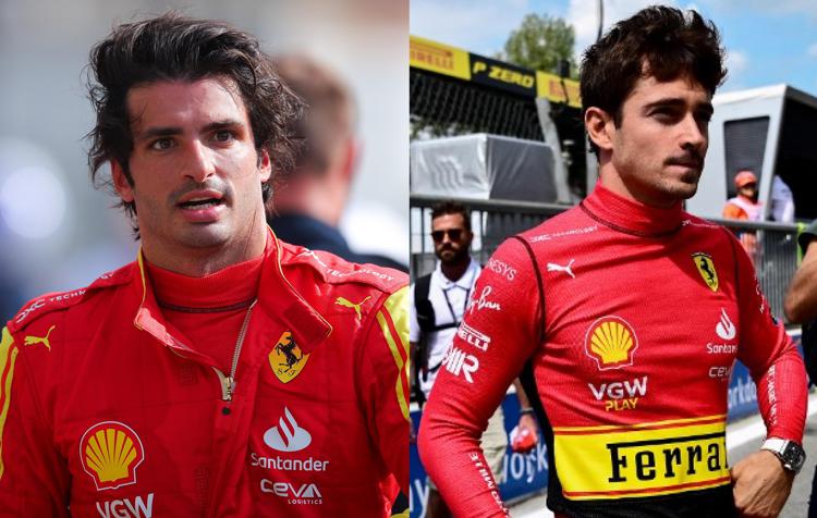 Sainz e Leclerc