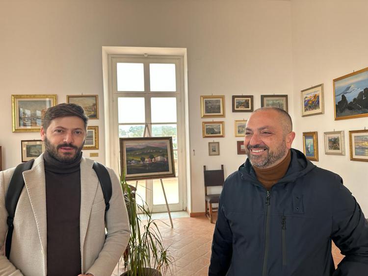 Da sin. Daniele Testa, presidente Aiost e Alessio Cutino, vice presidente Aiost