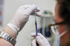 Una dose di vaccino covid