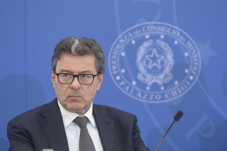 Il ministro Giorgetti - Fotogramma