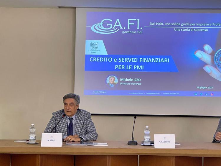 Michele Izzo, direttore generale di Garanzia Fidi Scpa (Ga.Fi)