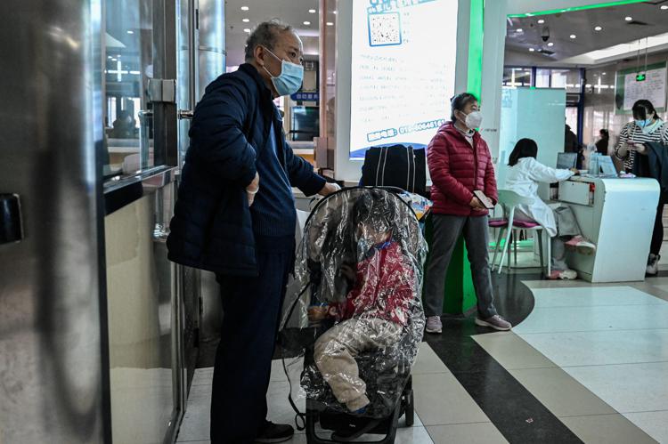 Ospedale in Cina - (Afp)