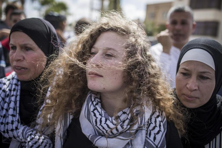 L'attivista Ahed Tamimi - (Fotogramma)