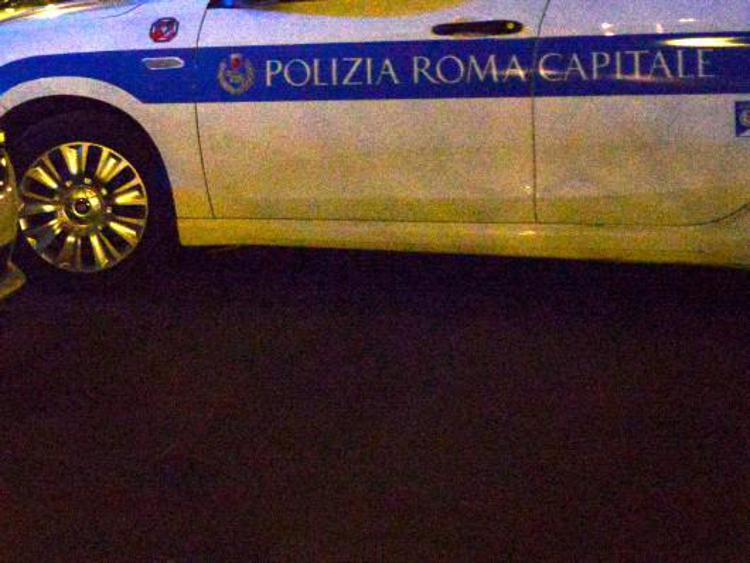 Polizia locale di Roma Capitale - (Fotogramma)