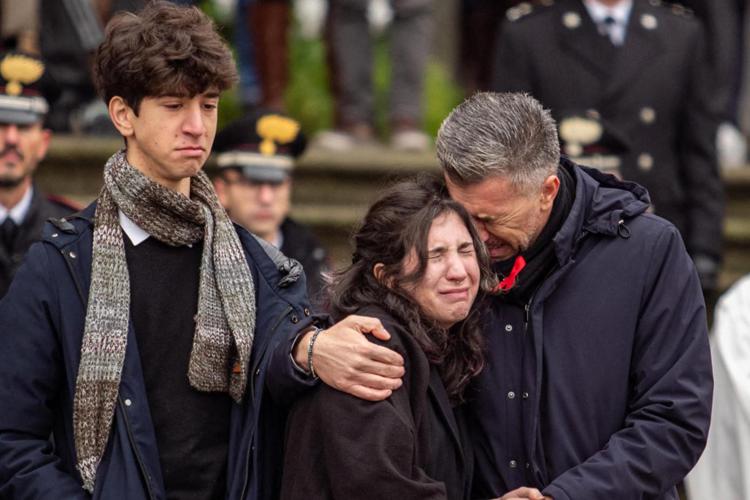 La famiglia di Giulia Cecchettin - Afp