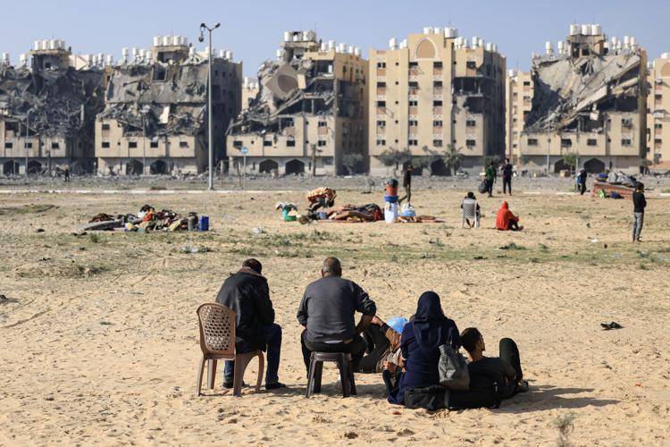 Macerie a Gaza - Afp