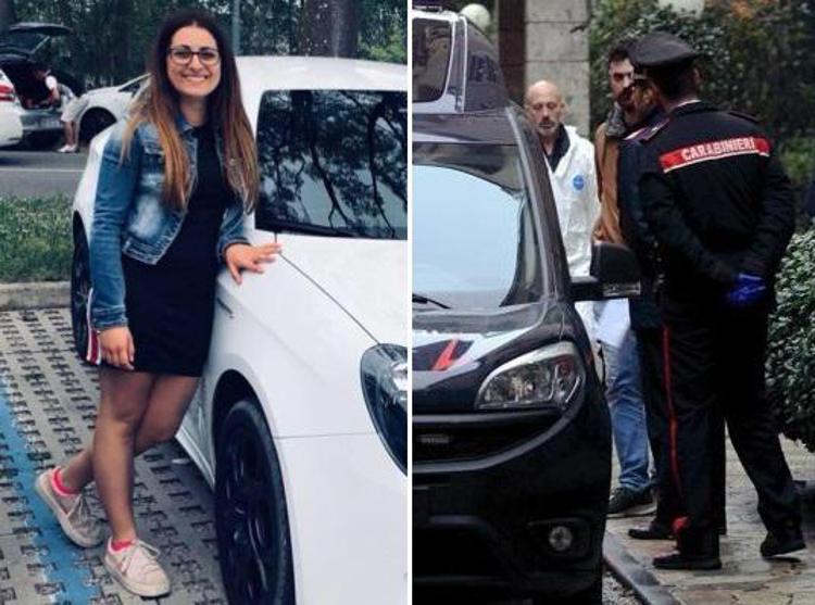 Vanessa Ballan, foto da Facebook e i rilievi dei carabinieri (Fotogramma)