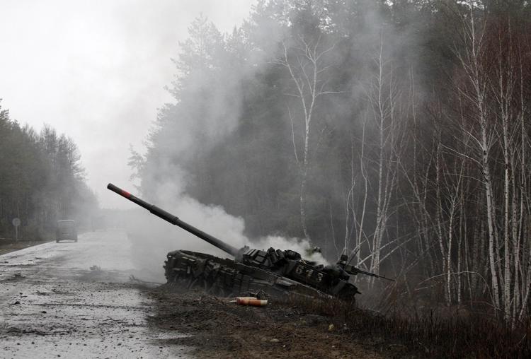 Carro armato in Ucraina (AFP)