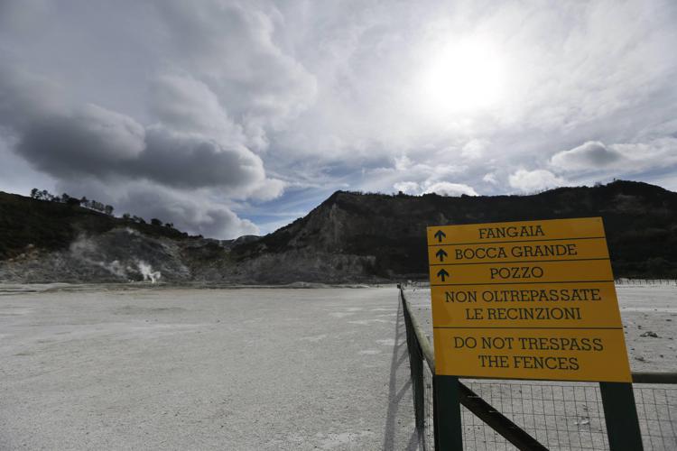 Zona della Solfatara (Fotogramma)