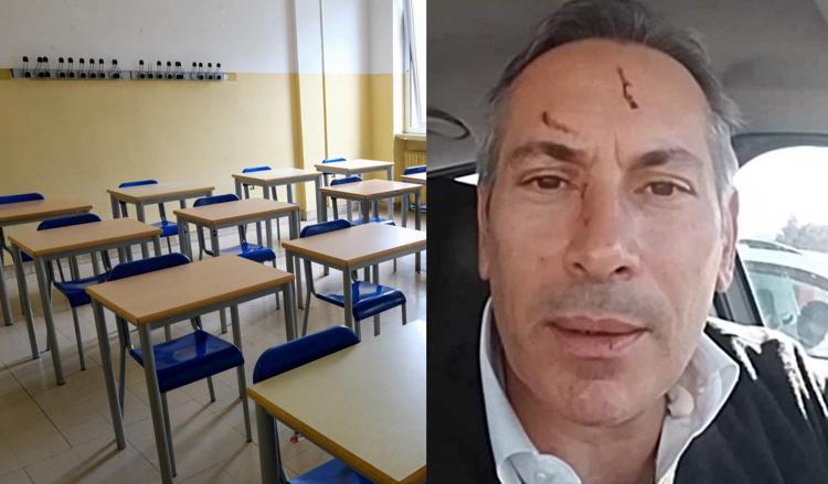 Il preside Marco Cesario picchiato a scuola