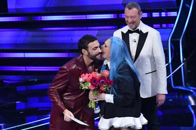 Marco Mengoni, Loredana Bertè e Marco Mengoni - (Fotogramma)