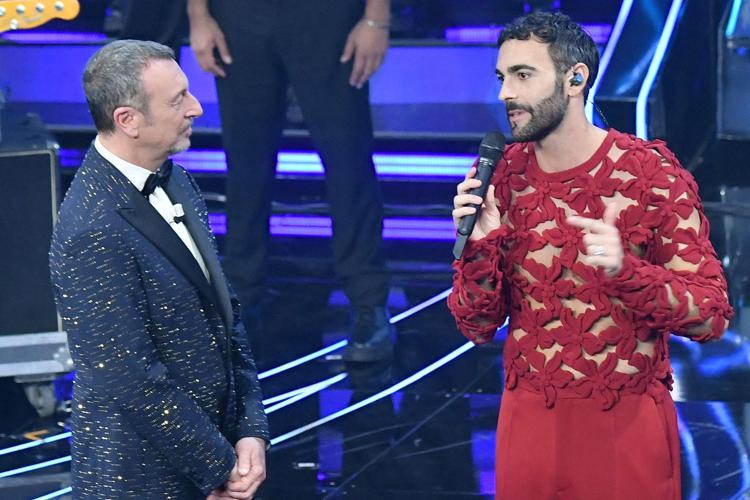 Marco mengoni e Amadeus - (Fotogramma)