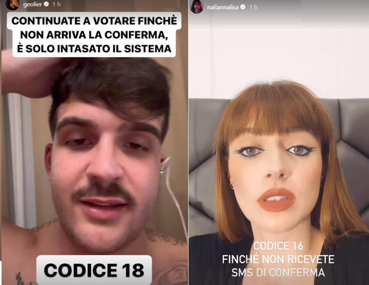 I messaggi di Geolier e Annalisa