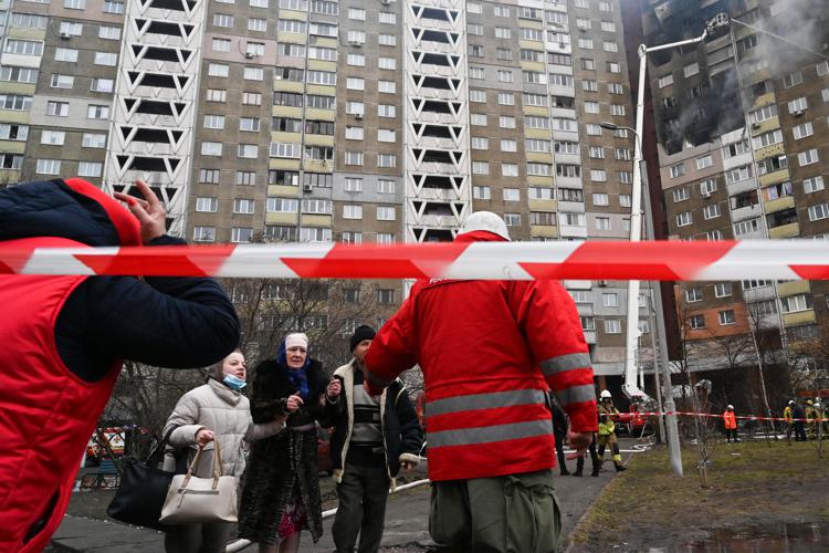 Macerie in Ucraina - (Afp)