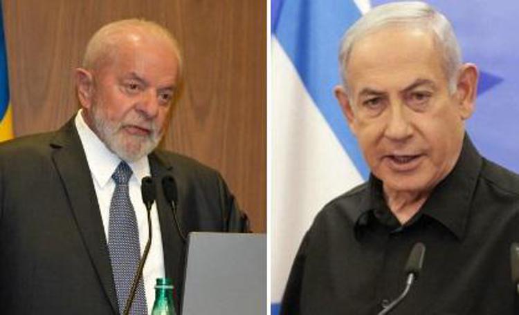 Lula e Netanyahu