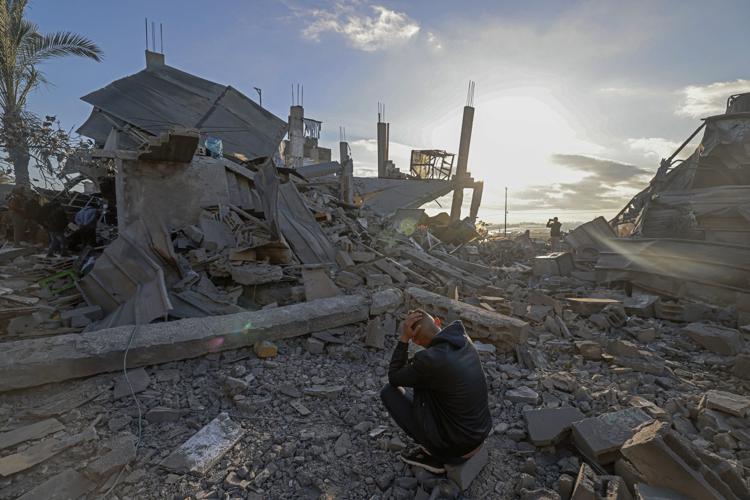 Macerie a Gaza - (Afp)