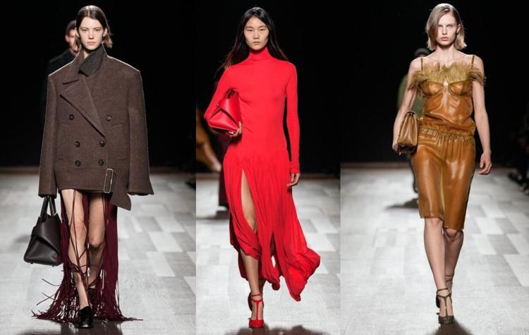 Tre uscite della fall winter 2024/25 di Ferragamo