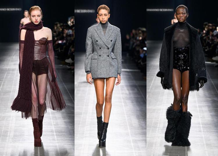 Tre uscite di Ermanno Scervino fw 2024-25