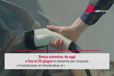 Bonus colonnine, domande da oggi al 20 giugno