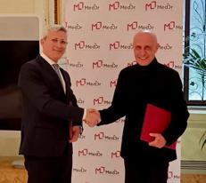 Andrea Cafà presidente di Cifa e Marco Minniti presidente di Med-Or