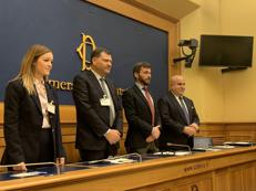 Un momento della presentazione dell'evento alla Camera dei Deputati