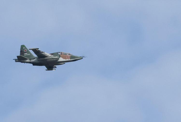 Caccia russo Sukhoi SU-35 - Fotogramma /Ipa