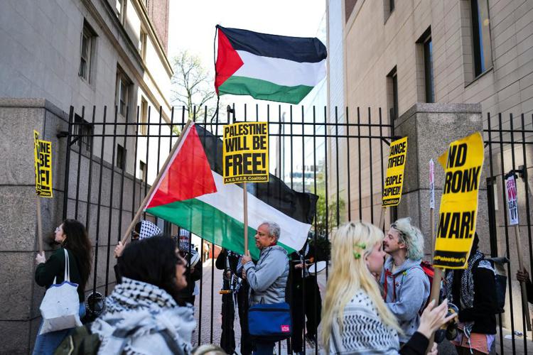 Le proteste filopalestinesi alla Columbia University