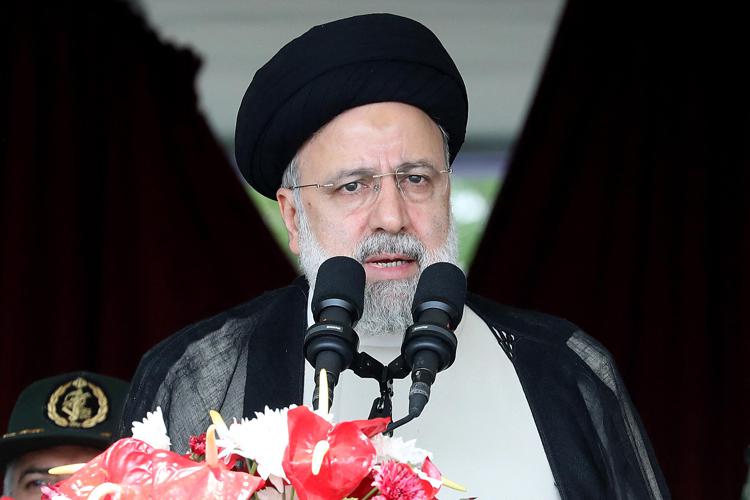 Il presidente iraniano, Ebrahim Raisi - (Afp)