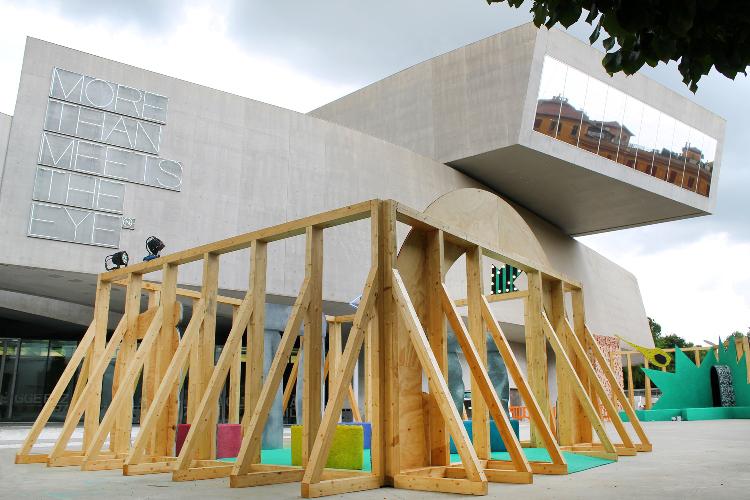 Italy's national contemporary art musem MAXXI in  Rome