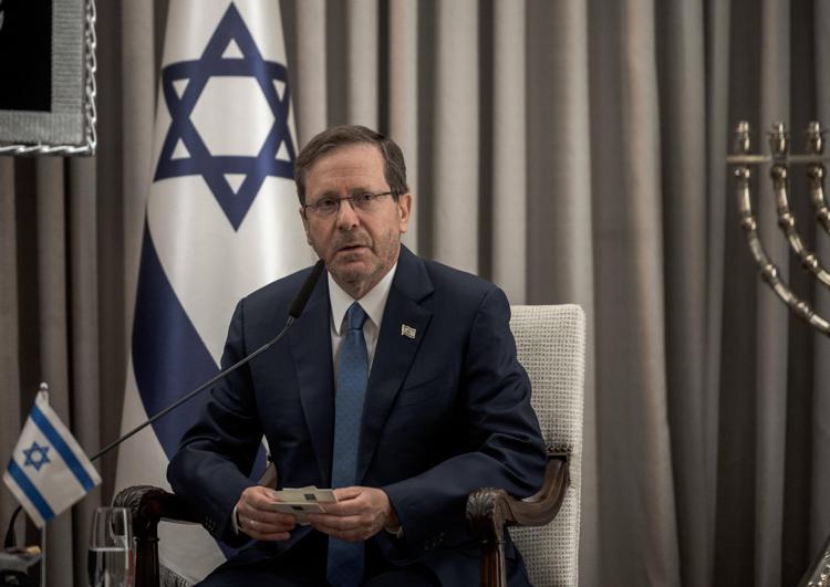 Israel's president Isaac Herzog 