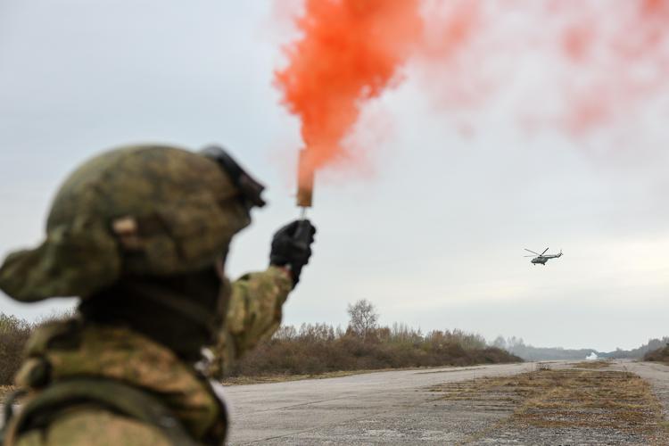 Militari russi a Kaliningrad - (Fotogramma)