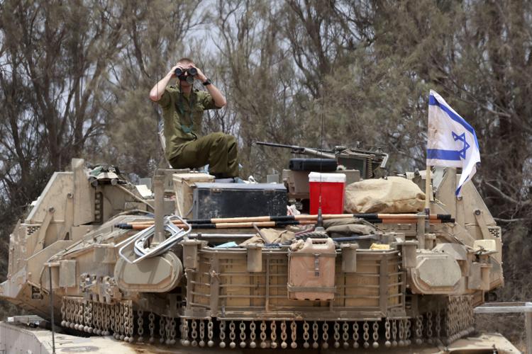 Tank israeliano - (Afp)