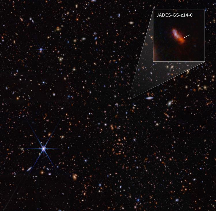 Scoperta la galassia più antica, nata subito dopo il Big Bang