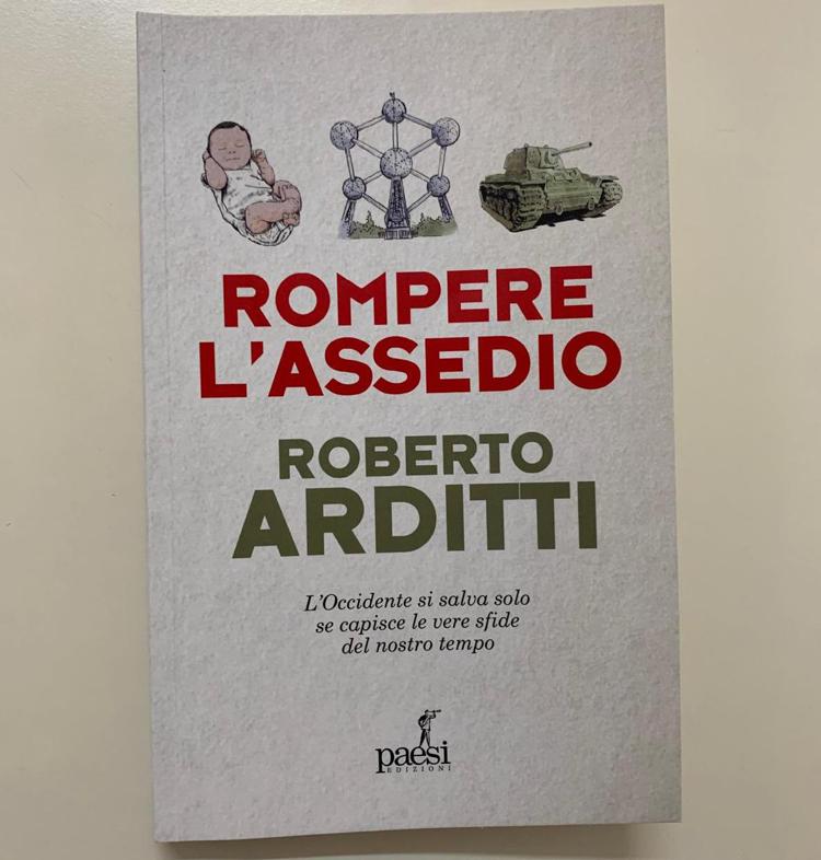 La copertina del libro del giornalista Roberto Arditti