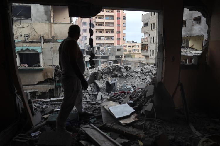 Macerie a Gaza - Afp