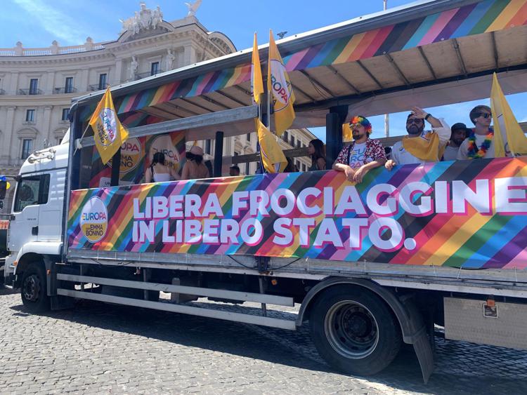 Roma Pride (Foto Adnkronos)