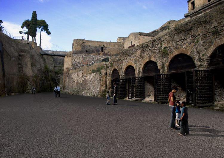 Riapre al pubblico l'antica spiaggia di Herculaneum